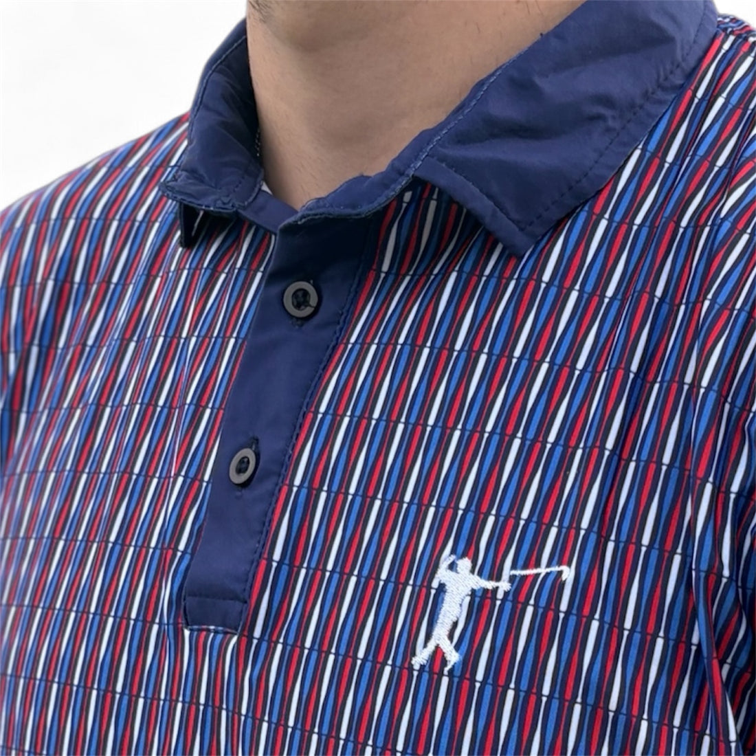 Red White and Blue Bat Polo